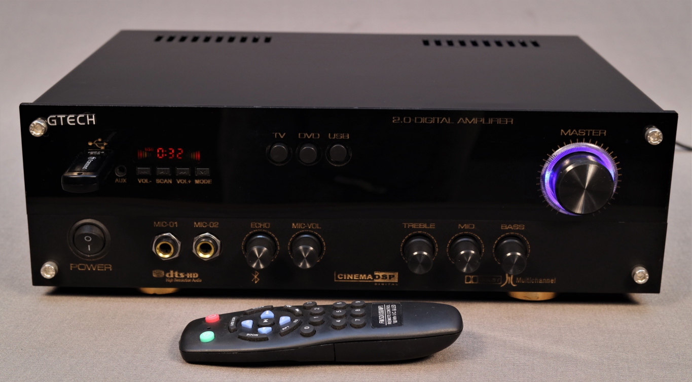 2.0 MIC /ECHO AMPLIFIER STK 4191 IC GK 11